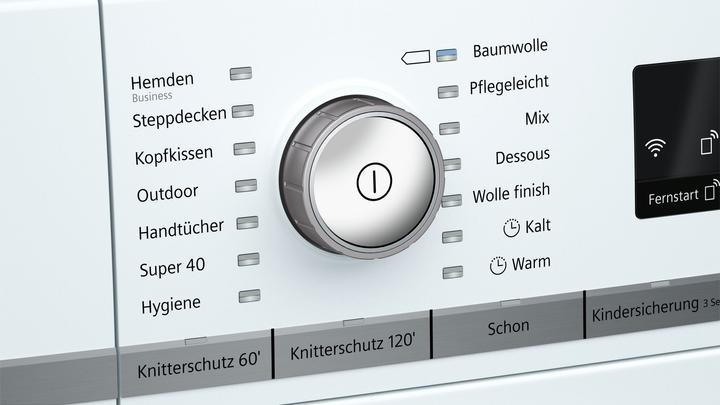 Produktbild Siemens WT7WH540 (8 kg, Rechts, EU-Stecker)