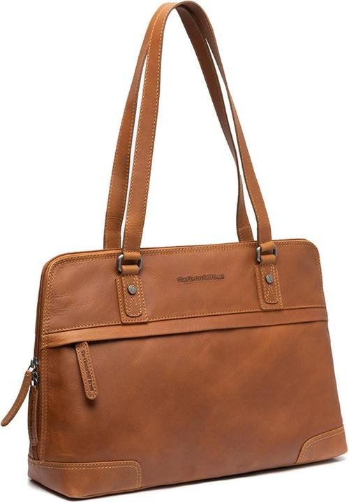 Produktbild The Chesterfield Brand Branson Schultertasche Leder 37 cm Laptopfach