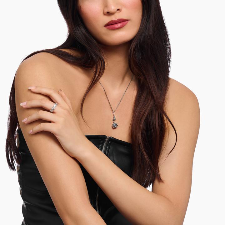 Image du produit Thomas Sabo Anhänger Midnight Rose Silber (Argent sterling 925)