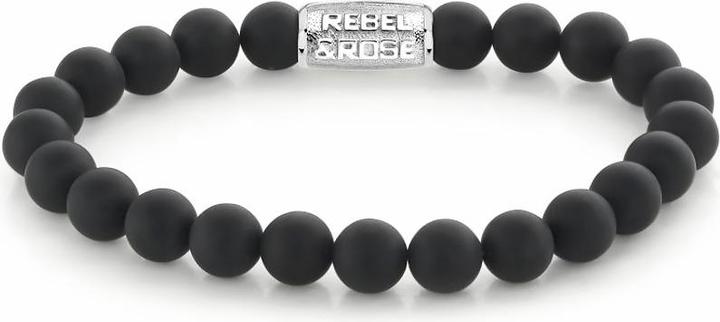 Image du produit Rebel & Rose Stones Only Mad Panther Bracelet (17 cm, Acier inoxydable)