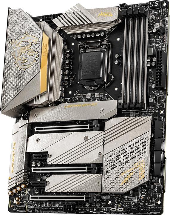 Produktbild MSI MEG Z590 Ace Gold Edition (LGA 1200, Intel Z590, ATX)