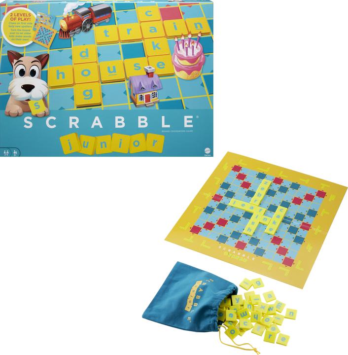 Actual product image Mattel Games Junior Scrabble (French)