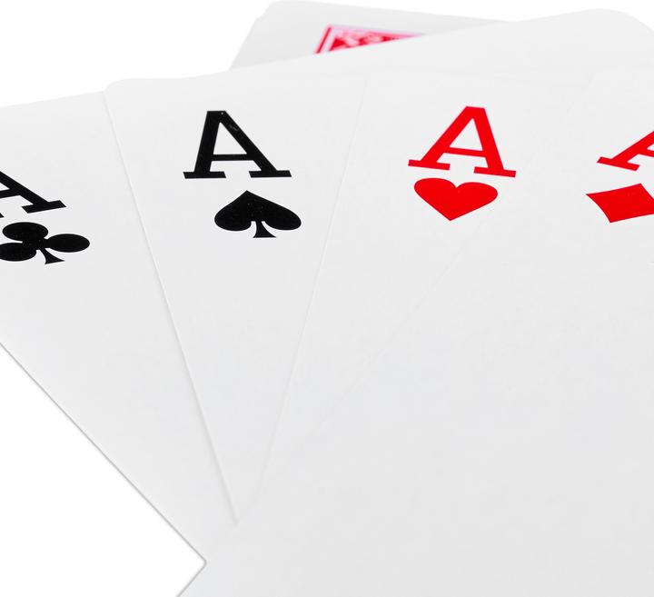 Relaxdays Cartes poker (Allemand)