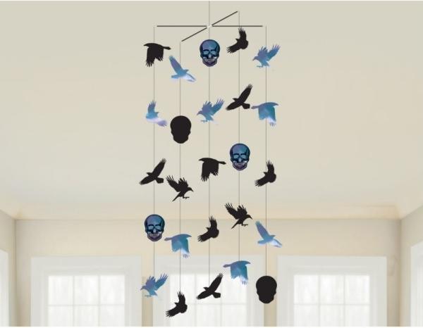 Immagine prodotto Amscan Dispositivo mobile Boneshine Fever Ravens Halloween Hanging Decora