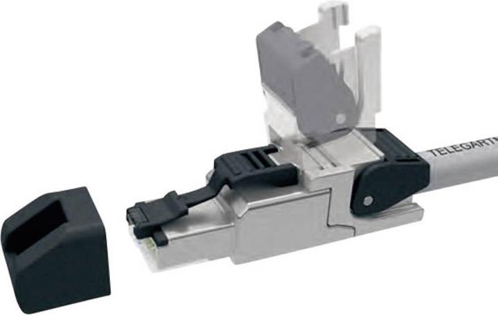 Produktbild Telegärtner Stecker, TP/RJ45, Feldkonfektionierbar, CAT6A, MFP8 T568A, 10-Pack (J00026A2110(10-Pack))