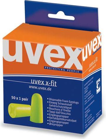 Produktbild Uvex Safety Gehörschutzstöpsel uvex x-fit 2112013 grün SNR 37 dB Grösse M (100 x) (100 x)