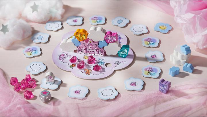 Actual product image Haba Unicorn Glitter Glow (German, Spanish, French, Dutch, Italian)