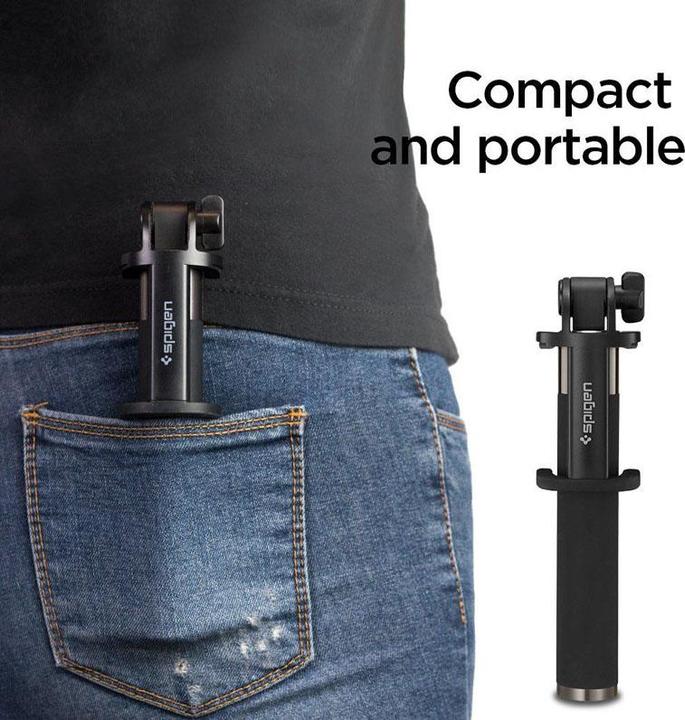 Actual product image Spigen Selfie Stick S530W black