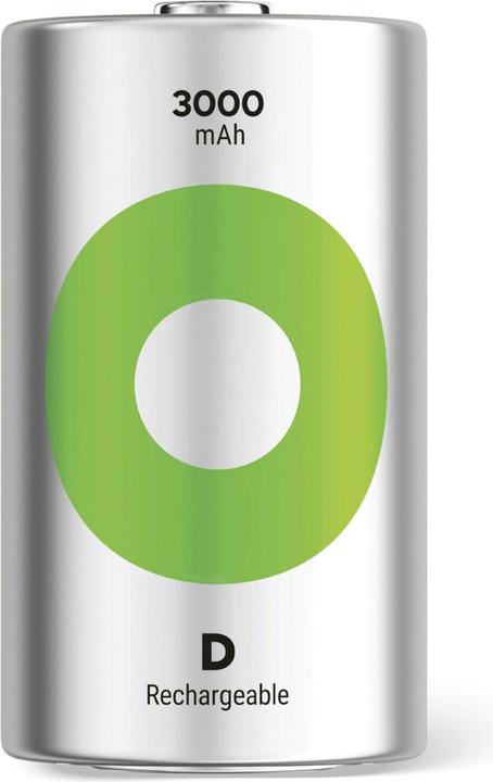 Produktbild GP Batteries Recharable batteries others (2 Stk., D, 3000 mAh)
