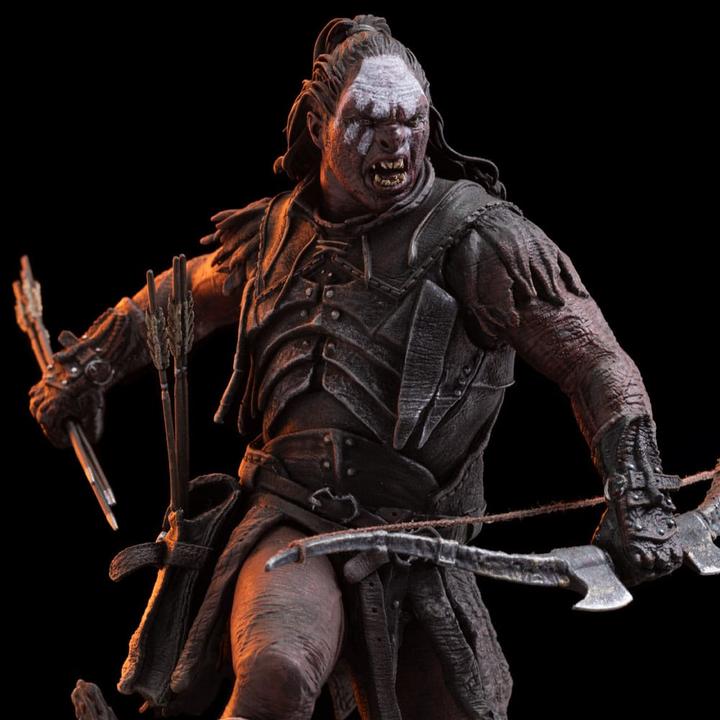 Immagine prodotto Iron Studios Statua in scala artistica de Il Signore degli Anelli 1/10 Lurtz, capo Uruk-Hai 23 cm