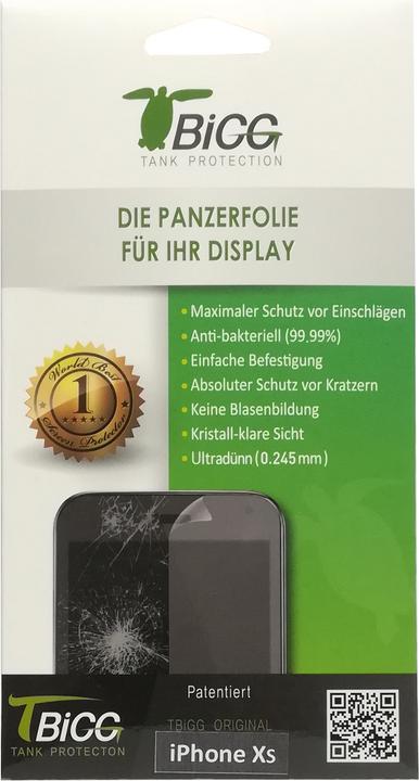 Produktbild Tbigg Screen Protector (1 Stück, Apple iPhone XS)