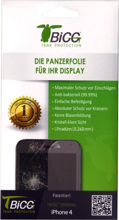 Produktbild Tbigg Screen Protector (1 Stück, Apple iPhone 4, Apple iPhone 4s)