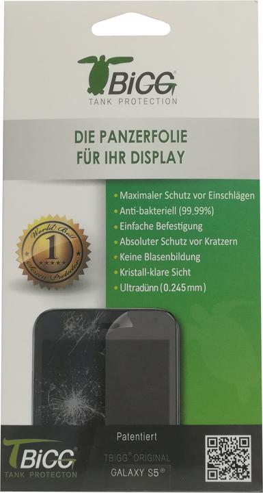 Produktbild Tbigg Screen Protector (1 Stück, Samsung Galaxy S5)