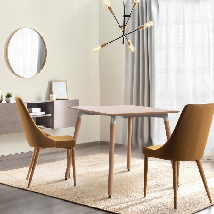 Immagine prodotto CLP Tavolo Viborg 80 Natura, natura (80 x 80 x 75 cm)