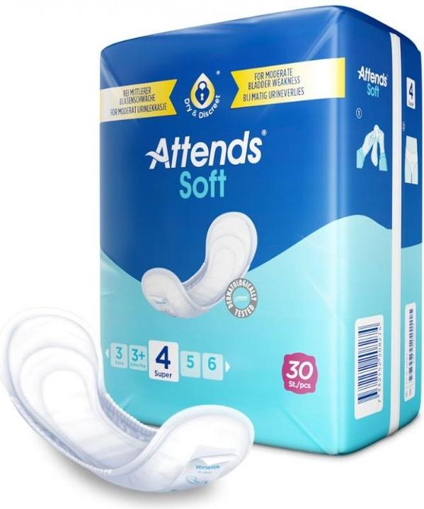 Actual product image Attends Soft 4 Super insoles (30 x, Regular)