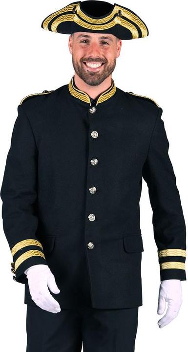 Immagine prodotto Thetru Giacca da uomo Tambour Maitre, nero/oro (S)
