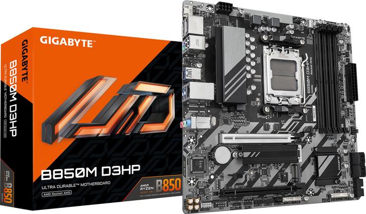 Actual product image Gigabyte B850M D3HP (AM5, AMD B850, mATX)