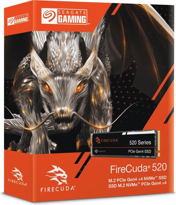 Image du produit Seagate Firecuda 520 (1000 Go, M.2 2280)