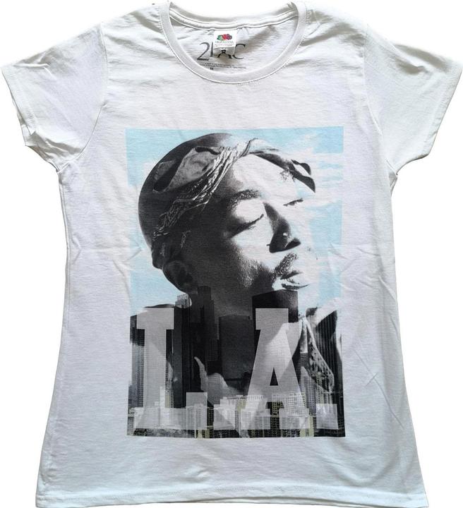 Tupac Shakur LA Skyline TShirt