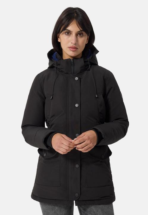 Produktbild Cash-Mere Daunenparka Mantel mit Kapuze und Kaschmirfutter (M)