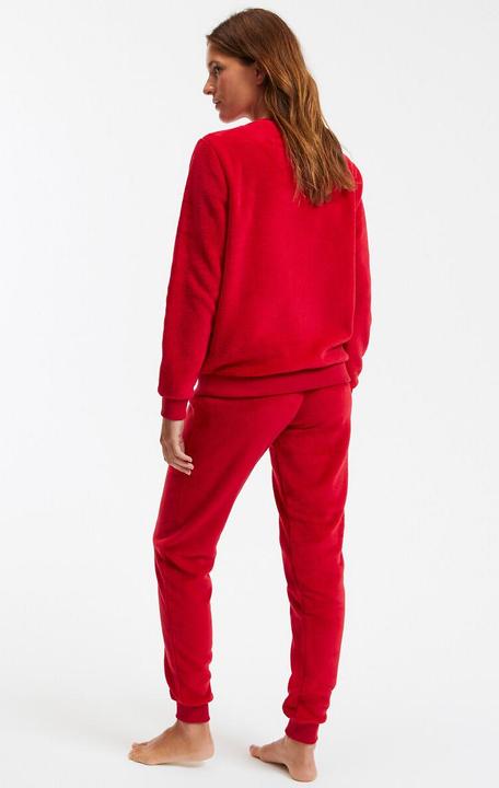 Produktbild So'home Fleece-Schlafanzug mit Schriftzug (38)