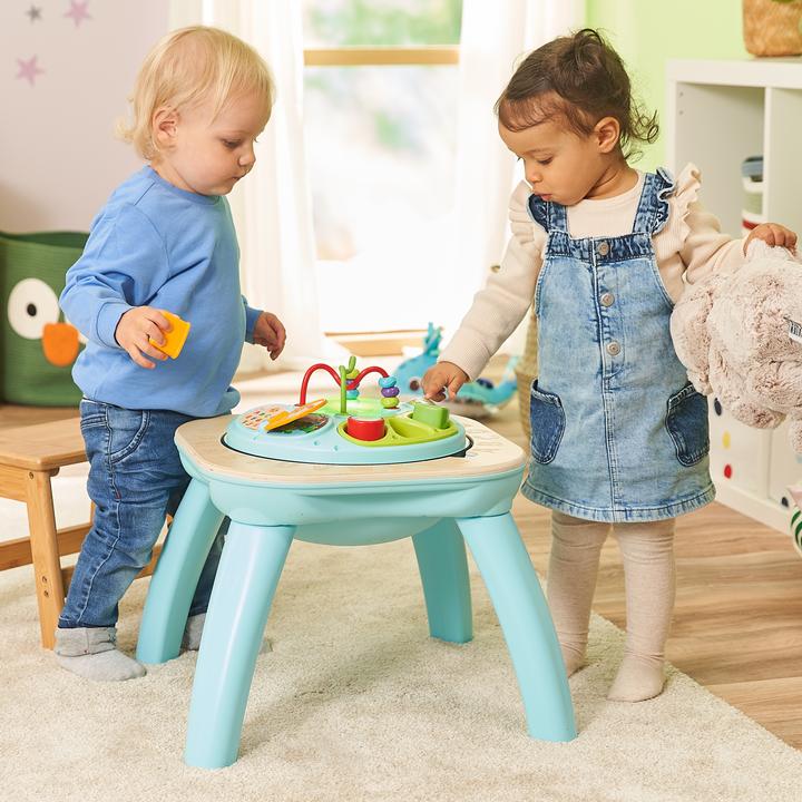 Actual product image VTech 2-in1 interactive play table wooden board (German)