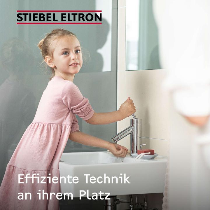 Actual product image Stiebel Eltron DNM 3+MAE-W Mini instantaneous water heater+single-lever mixer for hand basin only, 3.5 kW, with