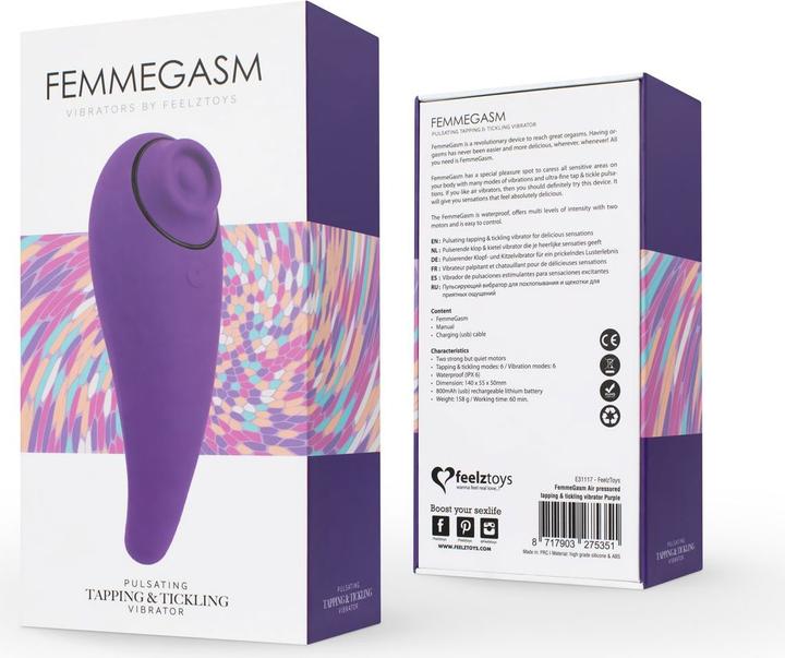 Actual product image Baci FemmeGasm Tapp 2 - Purple