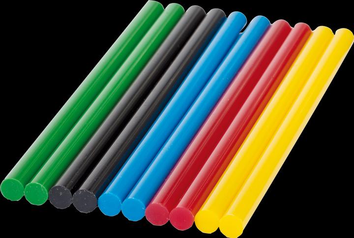 Bosch Zubehör Schmelzkleber Color 7 mm 10 Stck., Farbe
