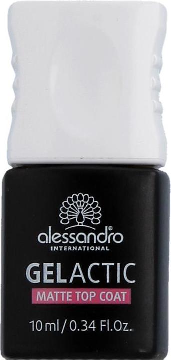 Actual product image Alessandro Gelactic - Matte Top Coat (Transparent, Top coat)