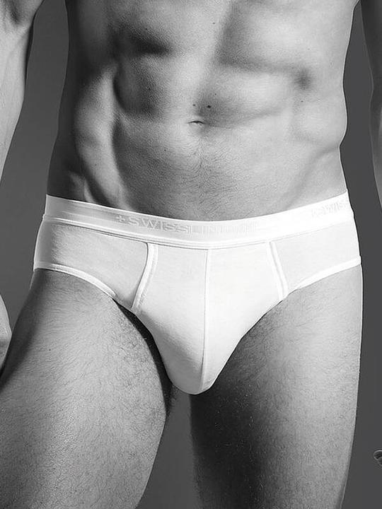 Actual product image ISA Bodywear Briefs with opening (M, Single pack)