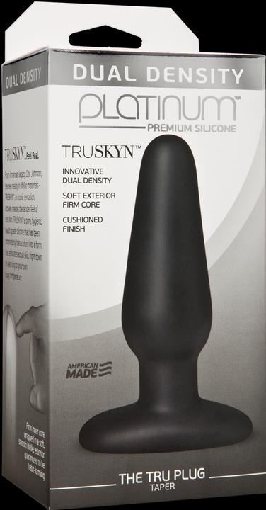 Doc Johnson Platinum Premium Silicone - The Tru Plug