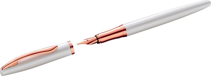 Immagine prodotto Pelikan Penna stilografica Jazz Noble Elegance P36 Madreperla Bianco Scatola pieghevole (Blu, Azzurro, 1 x)