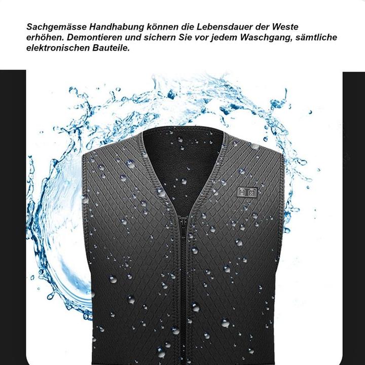 Immagine prodotto Hermex XXS gilet riscaldato gilet elettrico riscaldato gilet termico unisex 7 zone (XXS)
