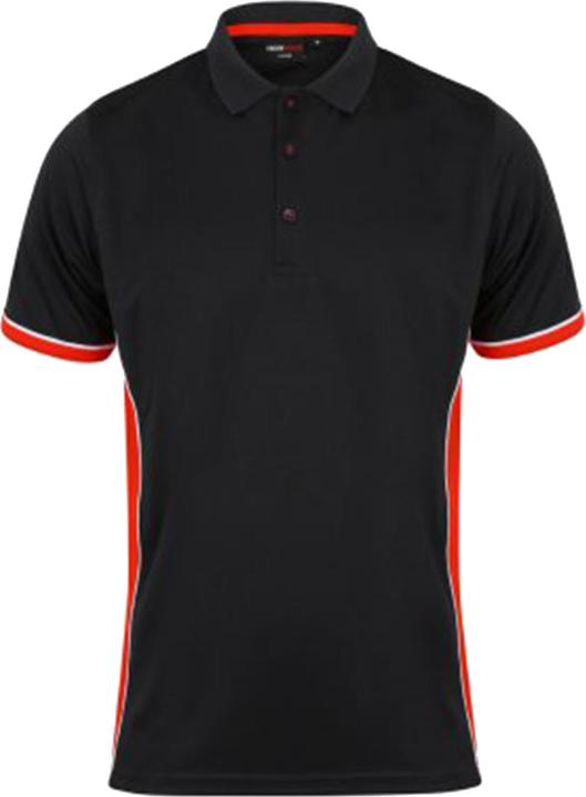 Finden & Hales Topcool Kurzarm Kontrast Polo Shirt