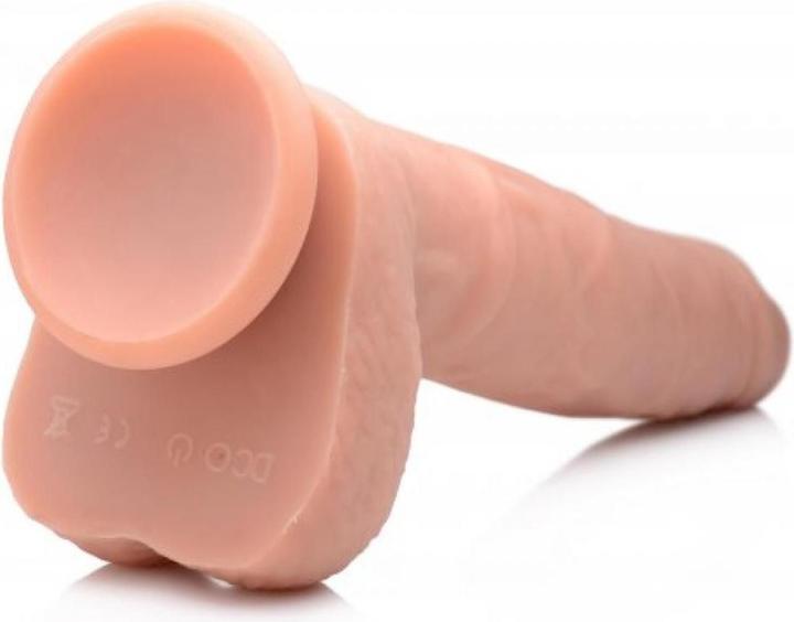 Immagine prodotto Curve Toys XLDildo vibrante e rimbalzante con ventosa e testicoli Beige