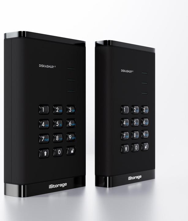 Produktbild iStorage diskAshur3 SSD 4TB - Black (4000 GB)
