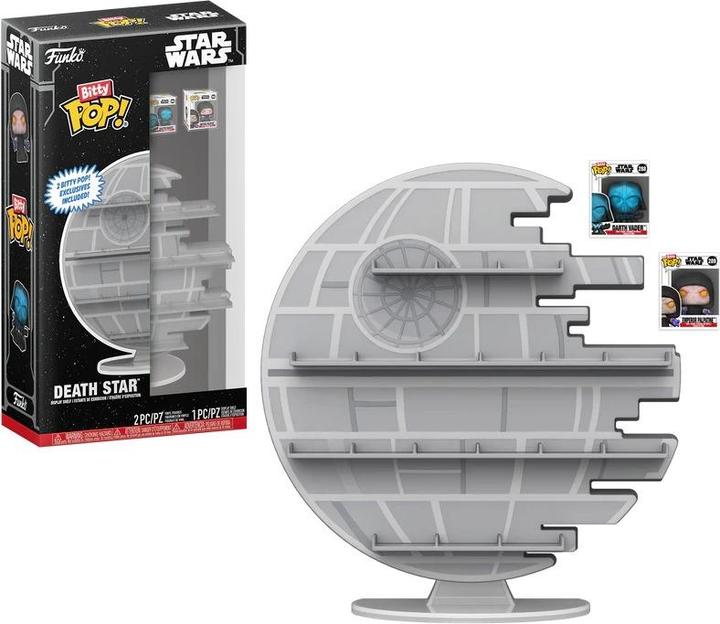 Produktbild Funko Star Wars Bitty POP! Vinyl Figur Display Death Star