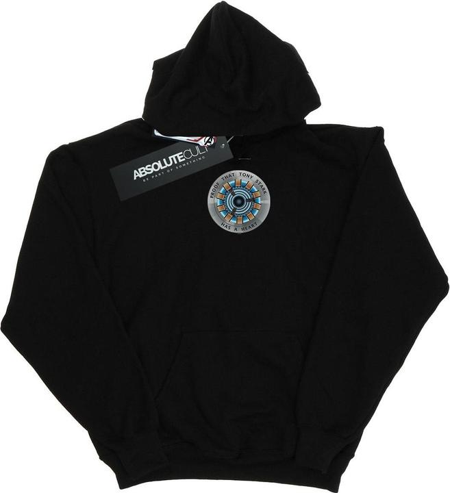 Avengers Endgame Tony Stark Heart Kapuzenpullover Jungen