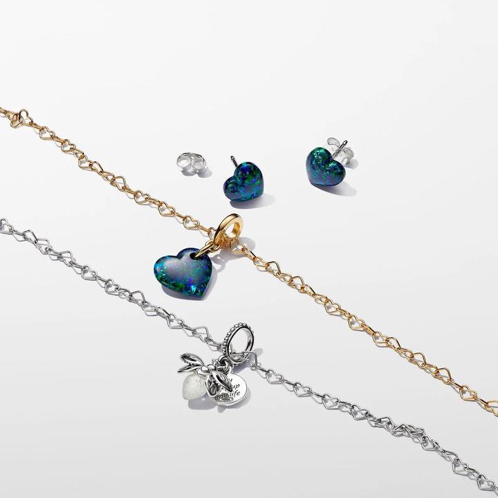 Actual product image Pandora Connected hearts necklace (Silver 925)