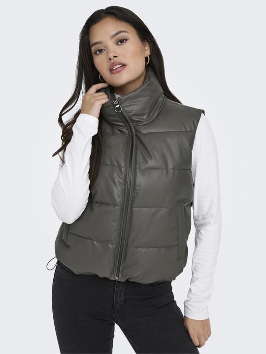 Produktbild Only Hoch geschlossen Weste Trenchcoat-Weste (S)