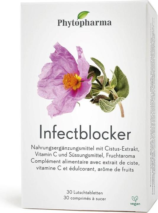 Phytopharma Infectblocker Lutschtabl (30 Stück, Tabletten, 41 g)