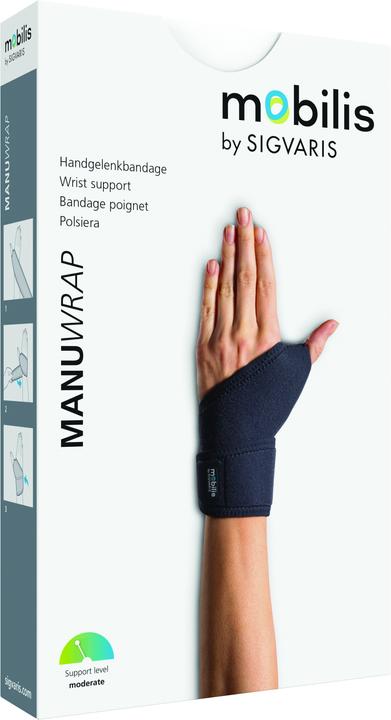 Actual product image Sigvaris ManuWrap wrist brace S/M (S, M)