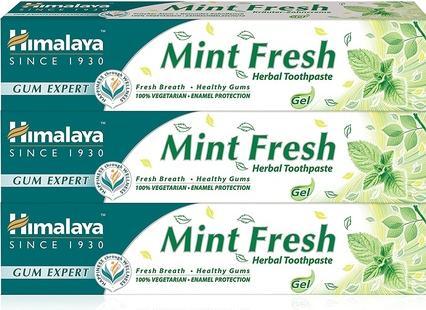 Actual product image Himalaya Herbals Herbal Toothpaste Herbal Toothpaste Is Mint Fresh Teeth 75Ml (75 ml)