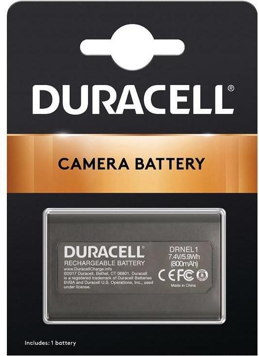 Image du produit Duracell Batterie lithium-ion EN-EL1, 750 mAh (Batterie)