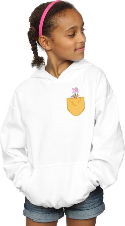 Image du produit Disney - Sweat à capuche DAISY DUCK FAUX POCKET - Fille (140, 146)
