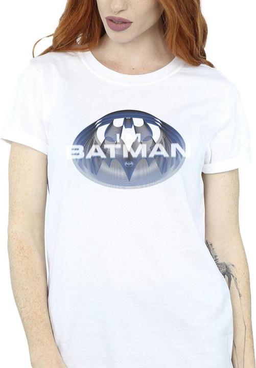 Actual product image Womens/Ladies The Flash I'm Batman Cotton Boyfriend T-Shirt (S)