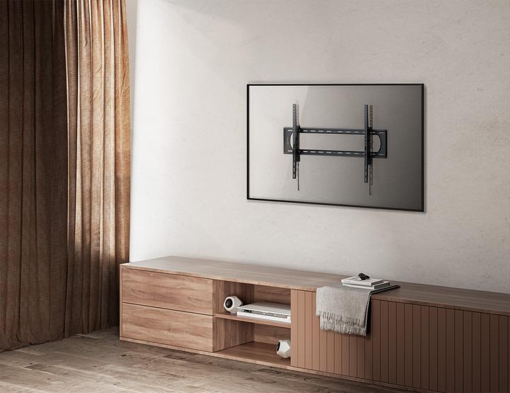 Immagine prodotto Manhattan Staffa da parete per TV ultrapiatta con capacità di carico particolarmente elevata per schermi di (Muro, 120", 120 kg)