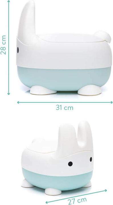 Productafbeelding Fillikid Potje Rabbat salie/wit