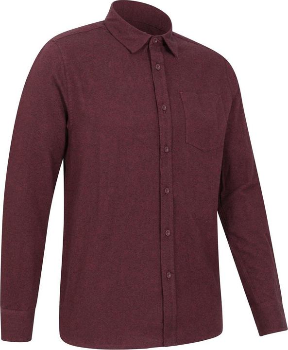 Produktbild Mountain Warehouse Mens Bamford Melange Shirt (XS)